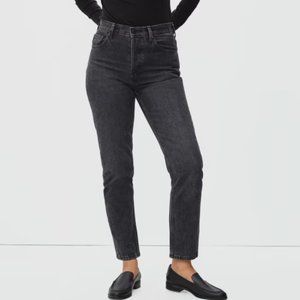 Everlane Women's '90s Cheeky Jean Crop Washed Black